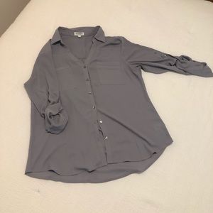 Express Portofino shirt in gray